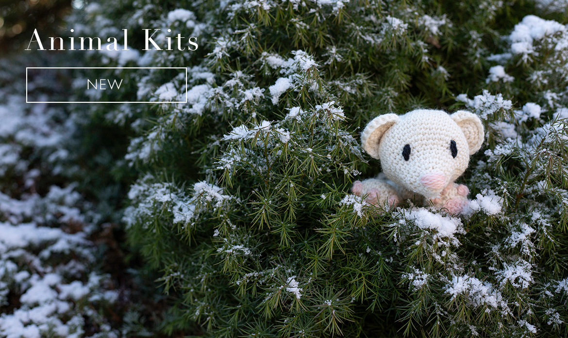 Animal kits mountain stoat toft crochet patterns